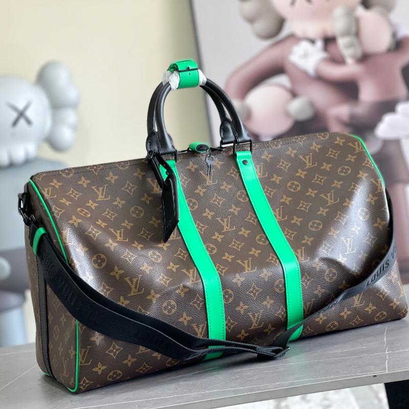LV Backpacks and Travel Bags M46529 green